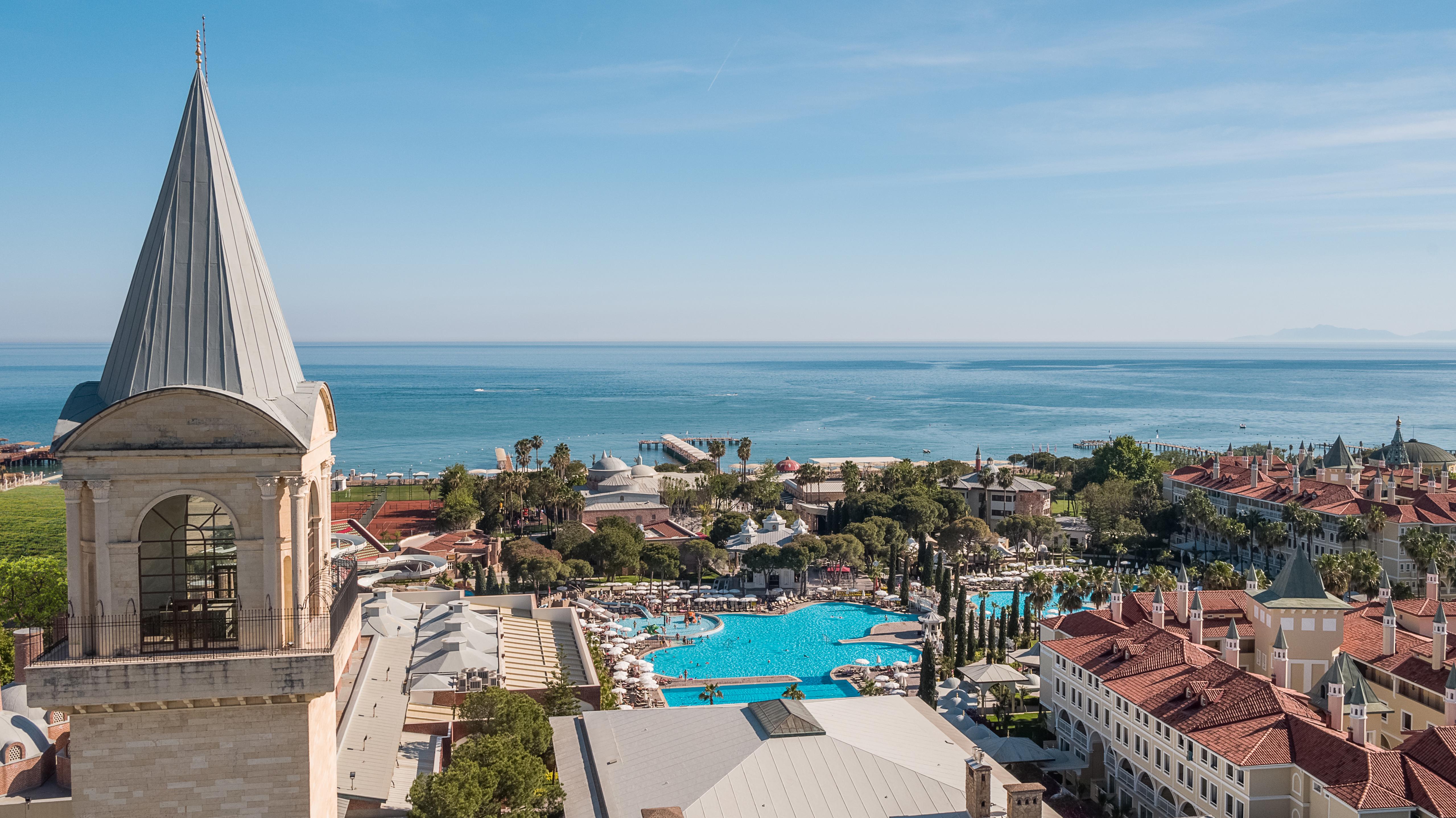 Swandor Hotels & Resorts - Topkapi Palace Antalya Kültér fotó A view of the resort